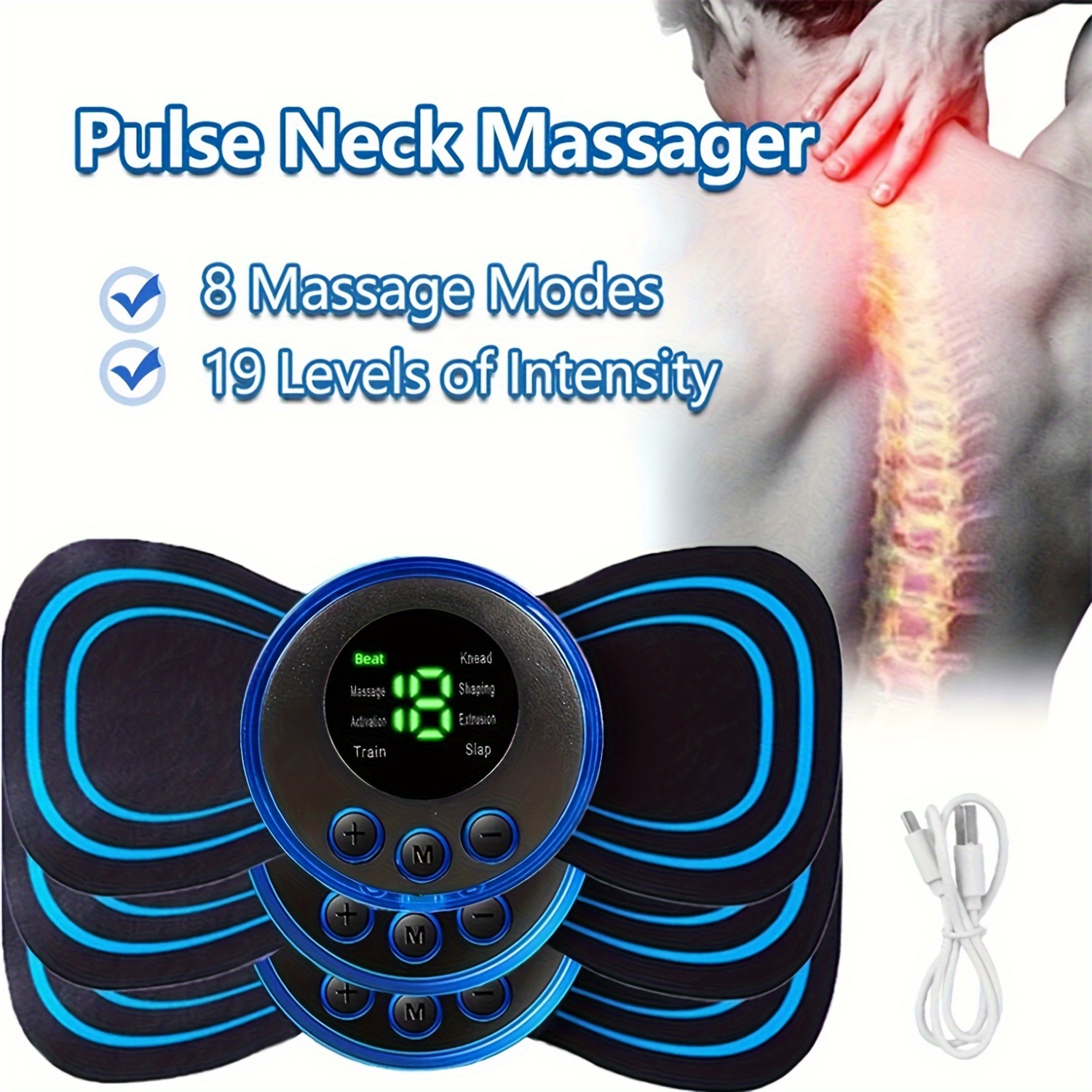 Electric Muscle Massager Set E - огляд і ціна Crossfit Machine