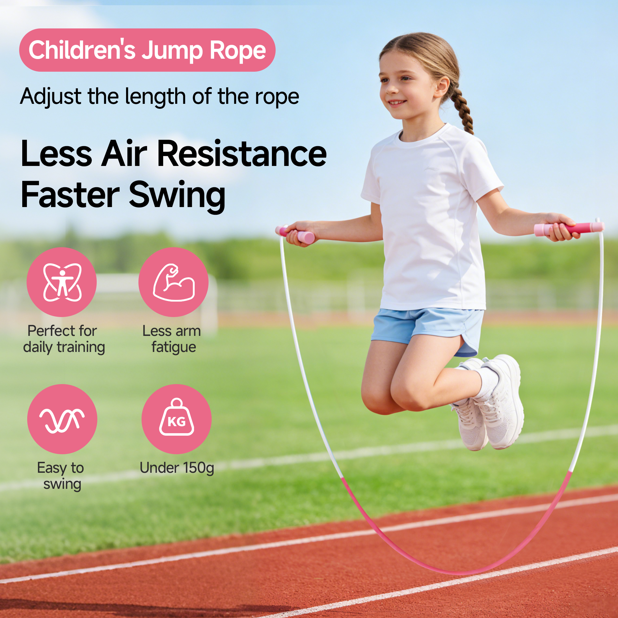 YUEDONG Speed Jump Rope for Ki - огляд і ціна Jump Rope Speed Bearing