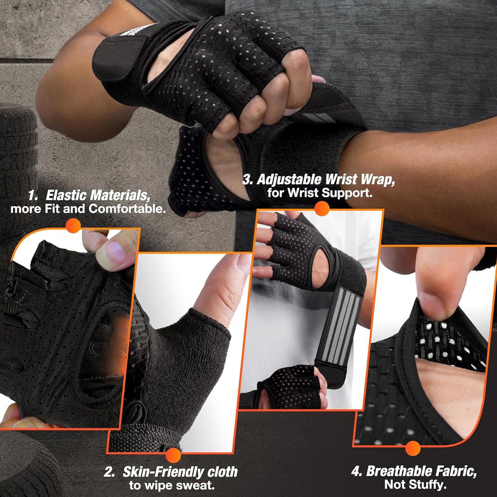 Fitness Gloves with Wrist Supp - огляд і ціна Crossfit Gear For Women