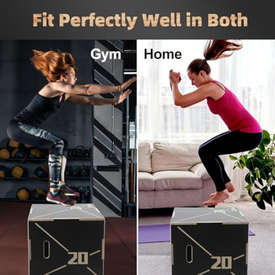 Non-Slip Wood Plyometric Jump  - огляд і ціна Box Jump Plyo