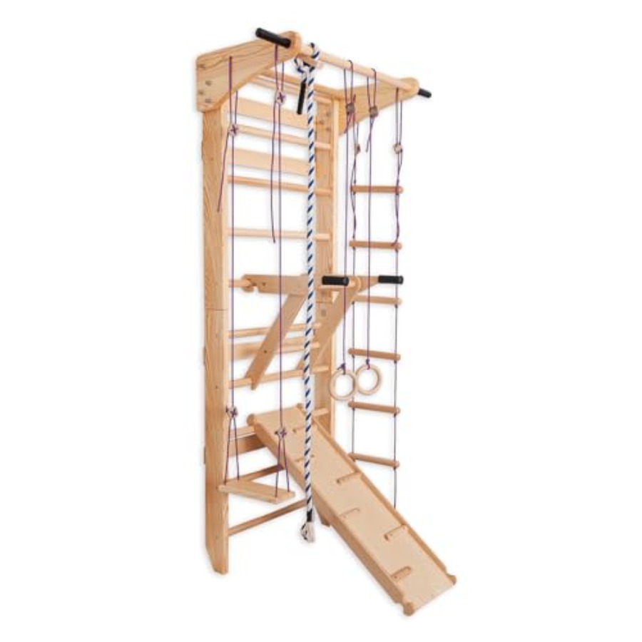 Swedish Ladder Wall Bars with  - огляд і ціна Gymnastic Ring Wood