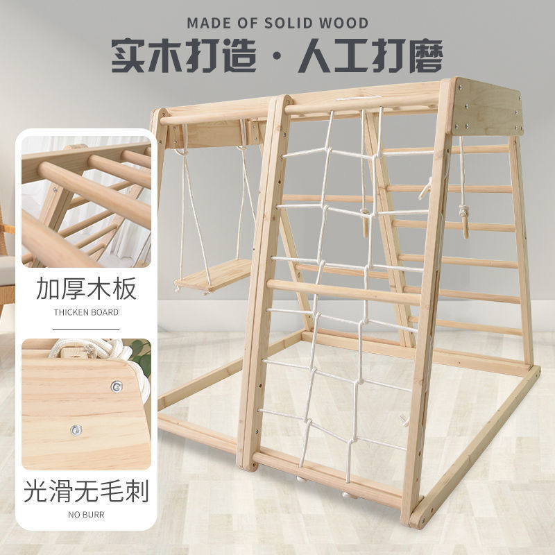 Indoor Playground Montessori B - огляд і ціна Gymnastic Ring Wood