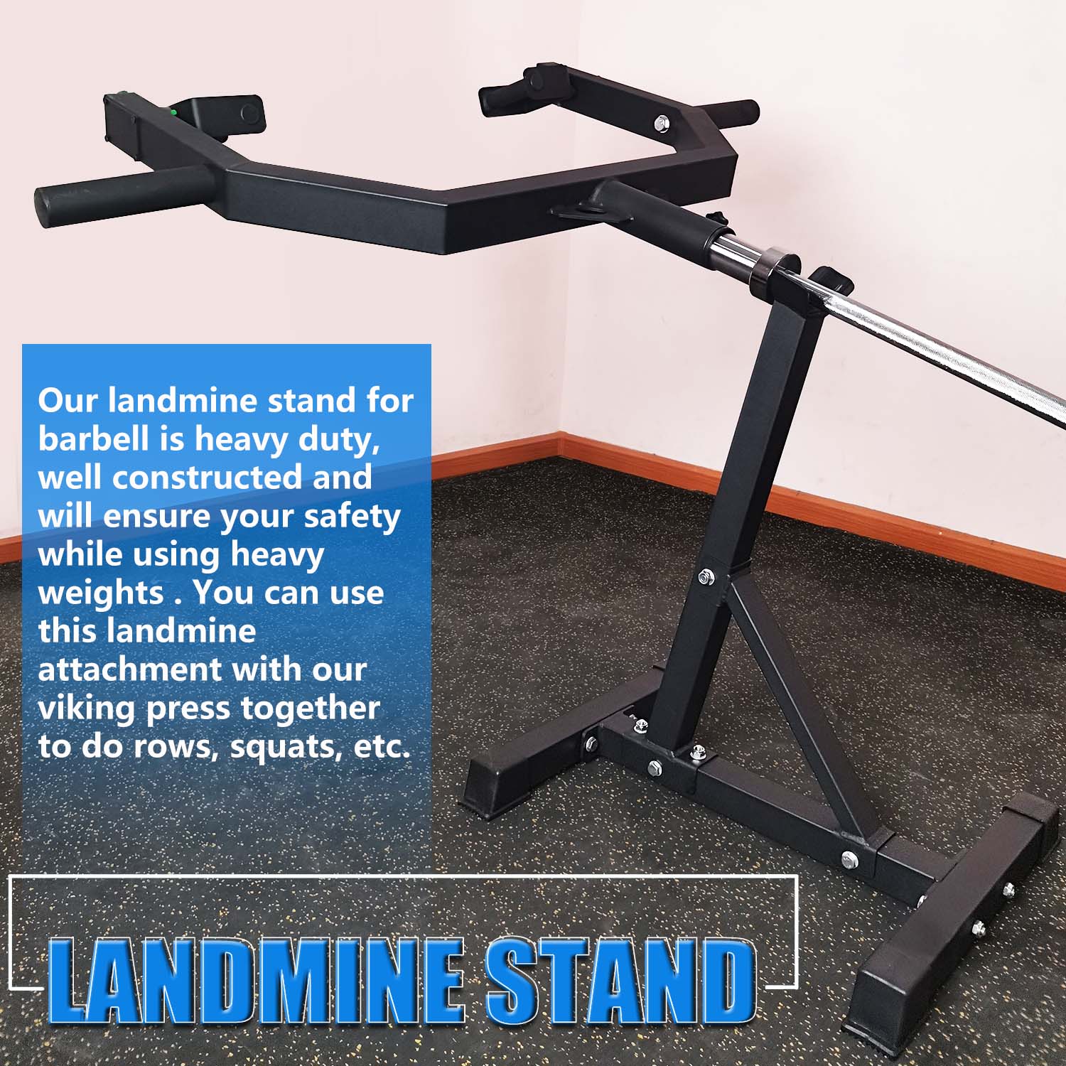 Viking Press Landmine Handle f - огляд і ціна Landmine Barbell Attachment