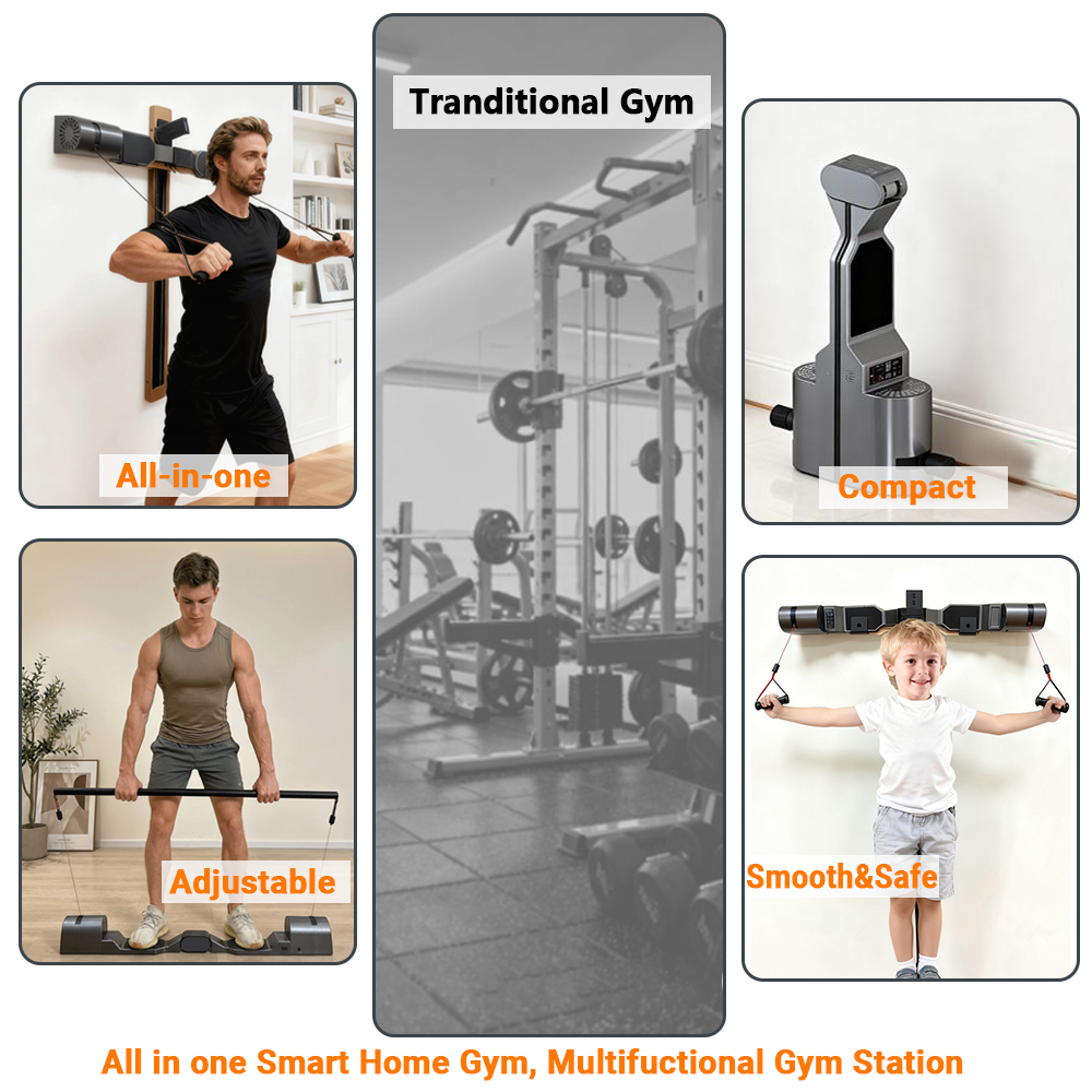 Multi-Function Home Gym Equipm - огляд і ціна Crossfit Workout With Equipment