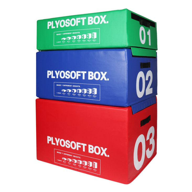 Gym Used PU Leather Jump Box S - огляд і ціна Box Jump Plyo