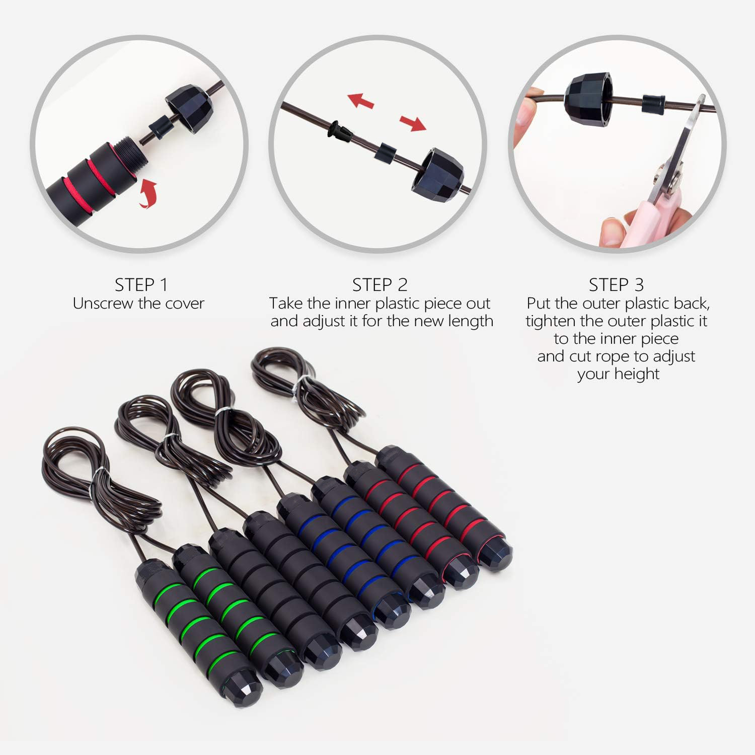Jump Rope for Fitness,Speed Ju - огляд і ціна Jump Rope Speed Bearing