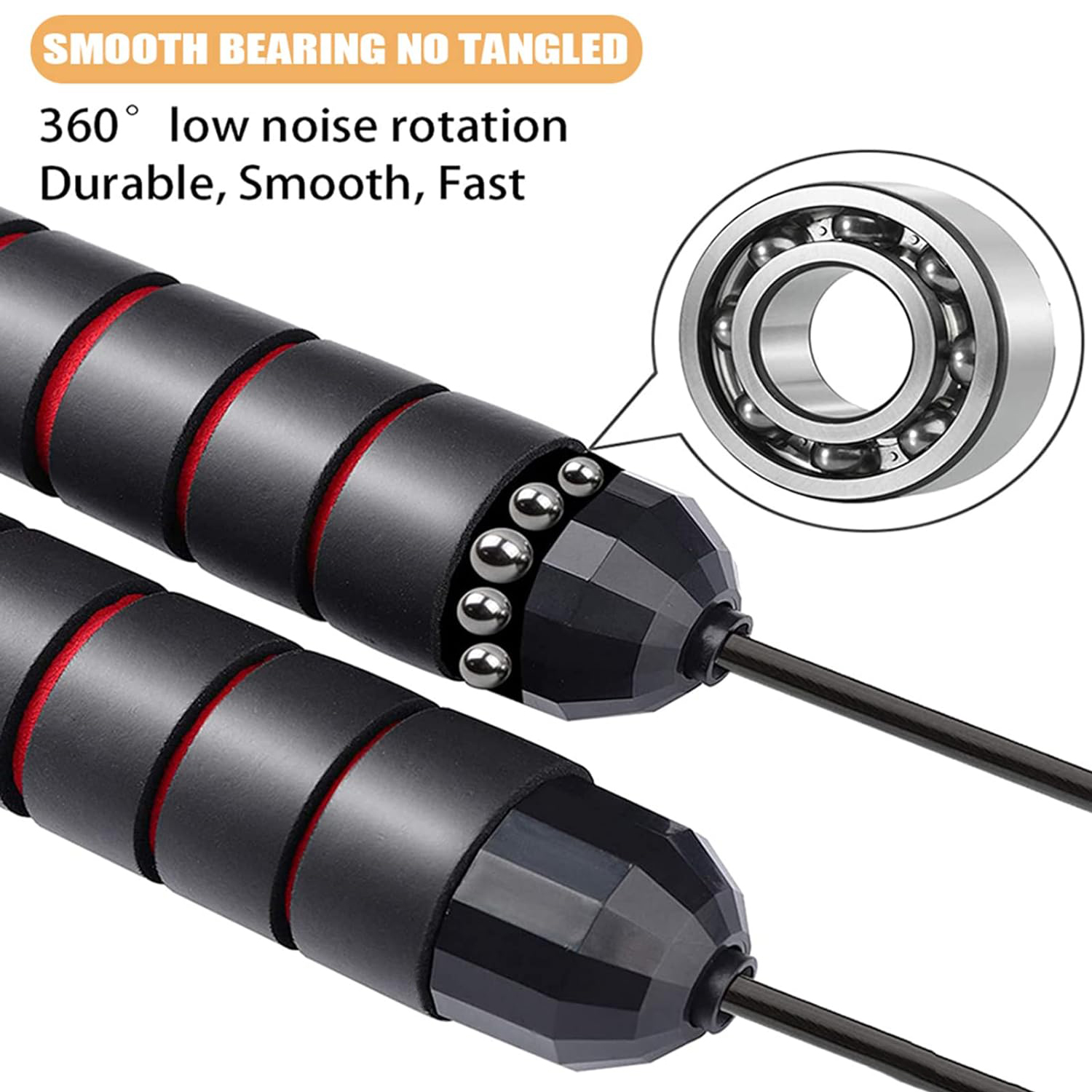 Jump Rope for Fitness,Speed Ju - огляд і ціна Jump Rope Speed Bearing