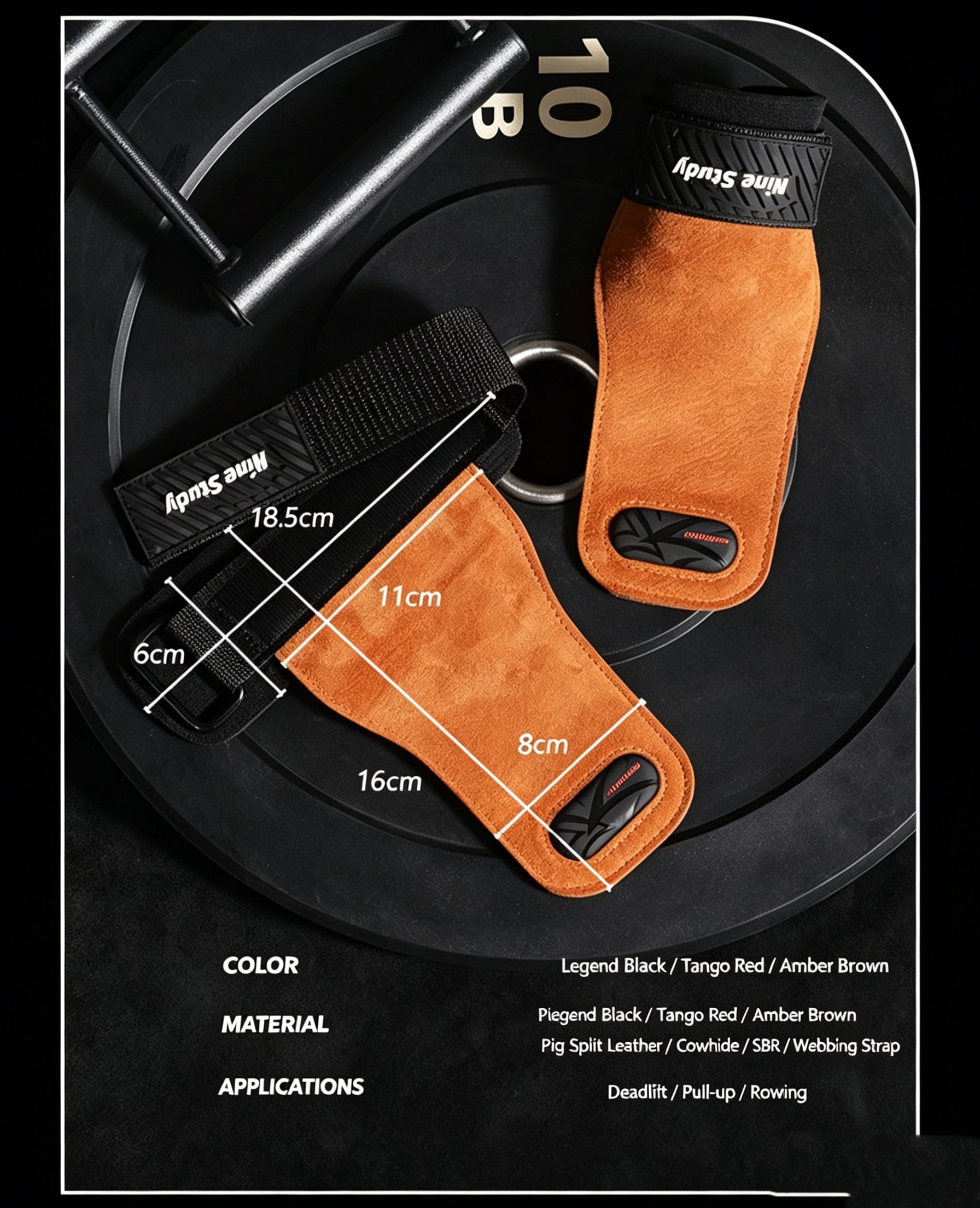 Cowhide Gym Grips Gloves Weigh - огляд і ціна Crossfit Workout With Equipment