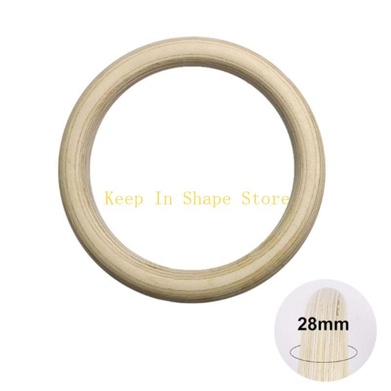 U1JC 1Pc Gym Rings, Gymnastic  - огляд і ціна Gymnastic Ring Wood