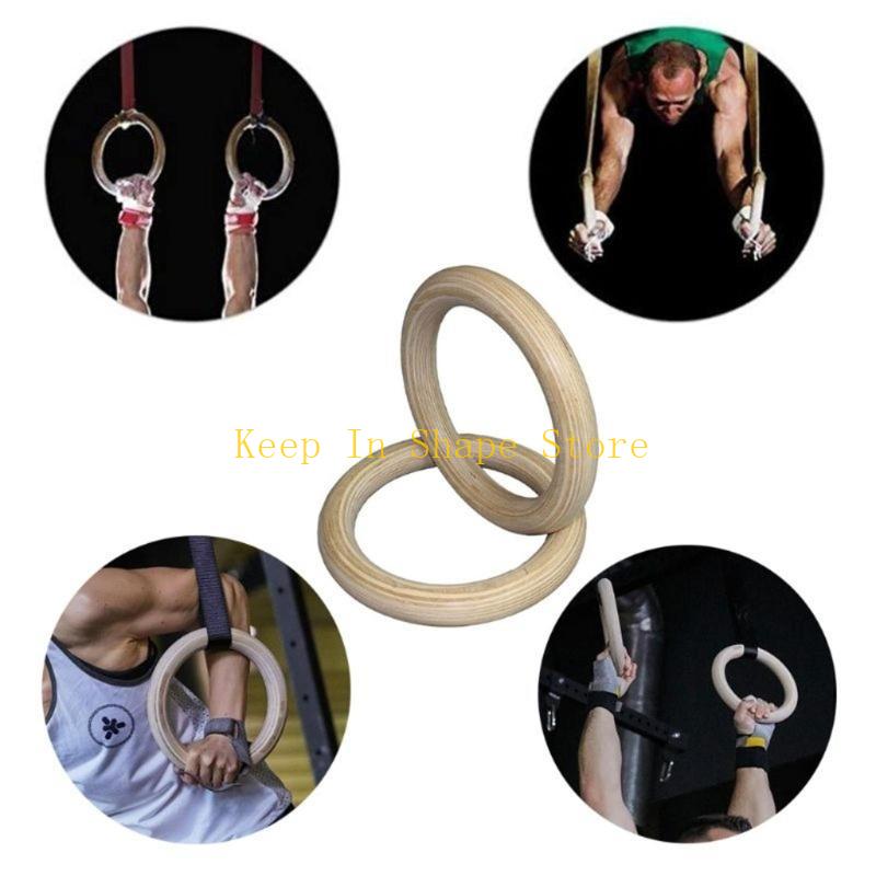 U1JC 1Pc Gym Rings, Gymnastic  - огляд і ціна Gymnastic Ring Wood