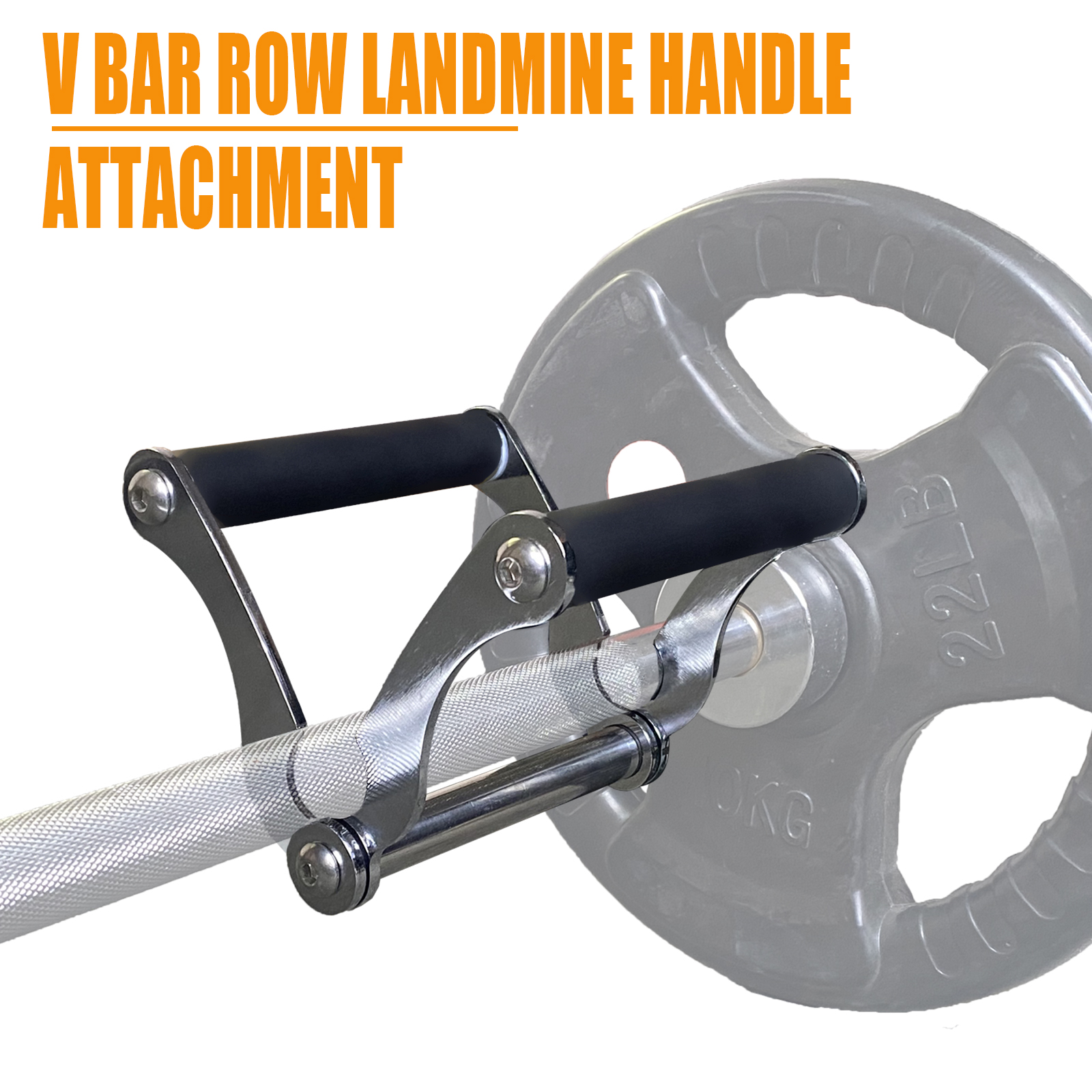 V Bar Row Landmine Handle Atta - огляд і ціна Landmine Barbell Attachment