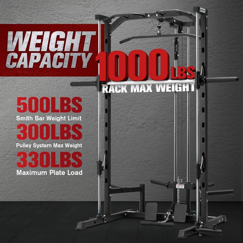 RitFit Smith Machine Power Rac - огляд і ціна Landmine Barbell Attachment