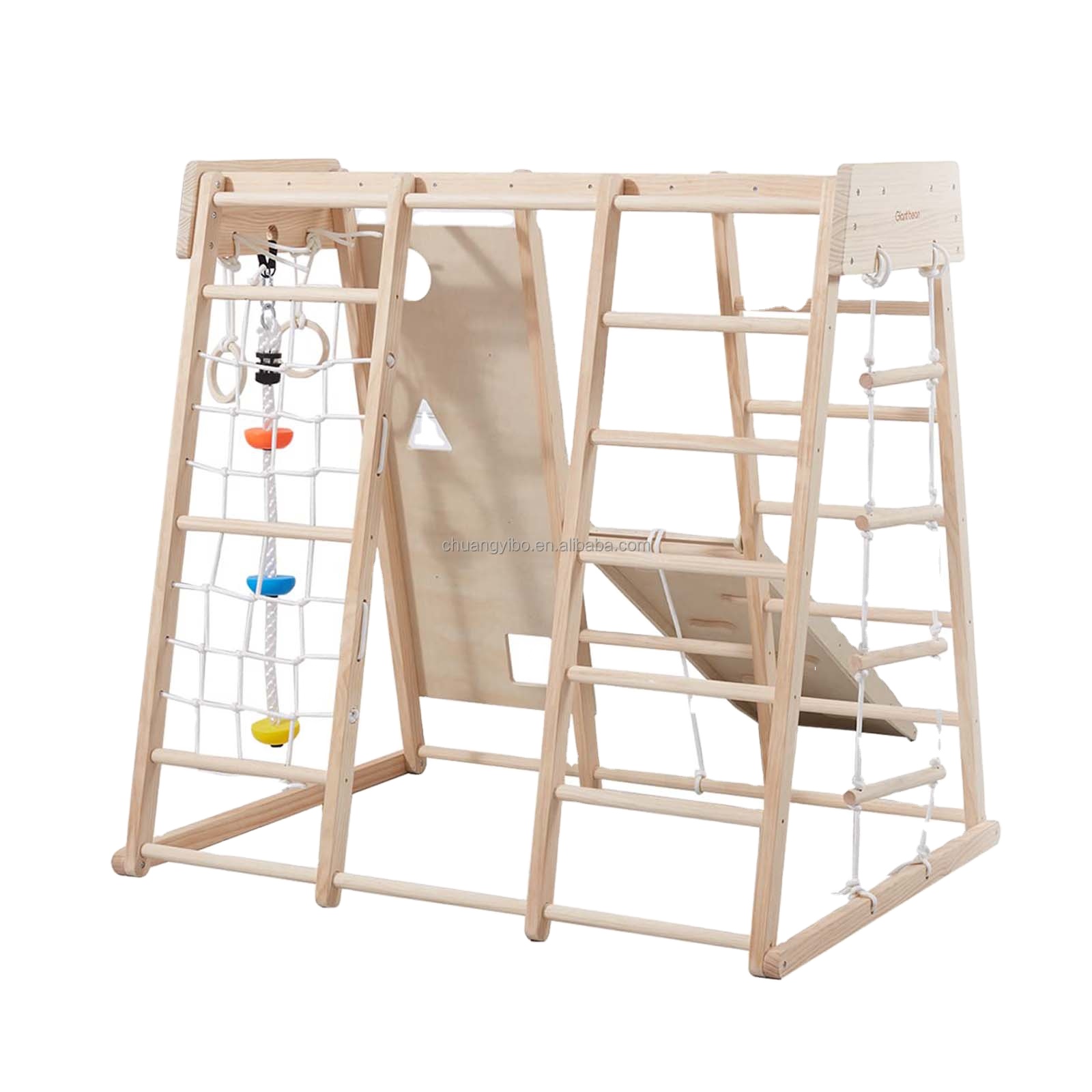 Indoor Playground Jungle Gym T - огляд і ціна Gymnastic Ring Wood