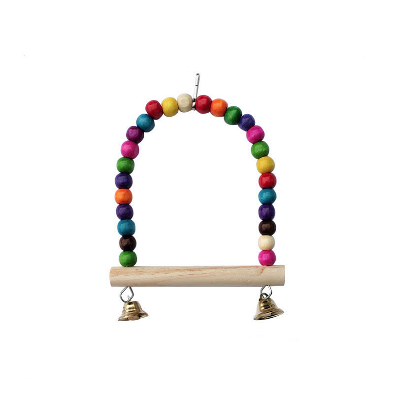 Wooden Bird Toys Small Parrot  - огляд і ціна Gymnastic Ring Wood