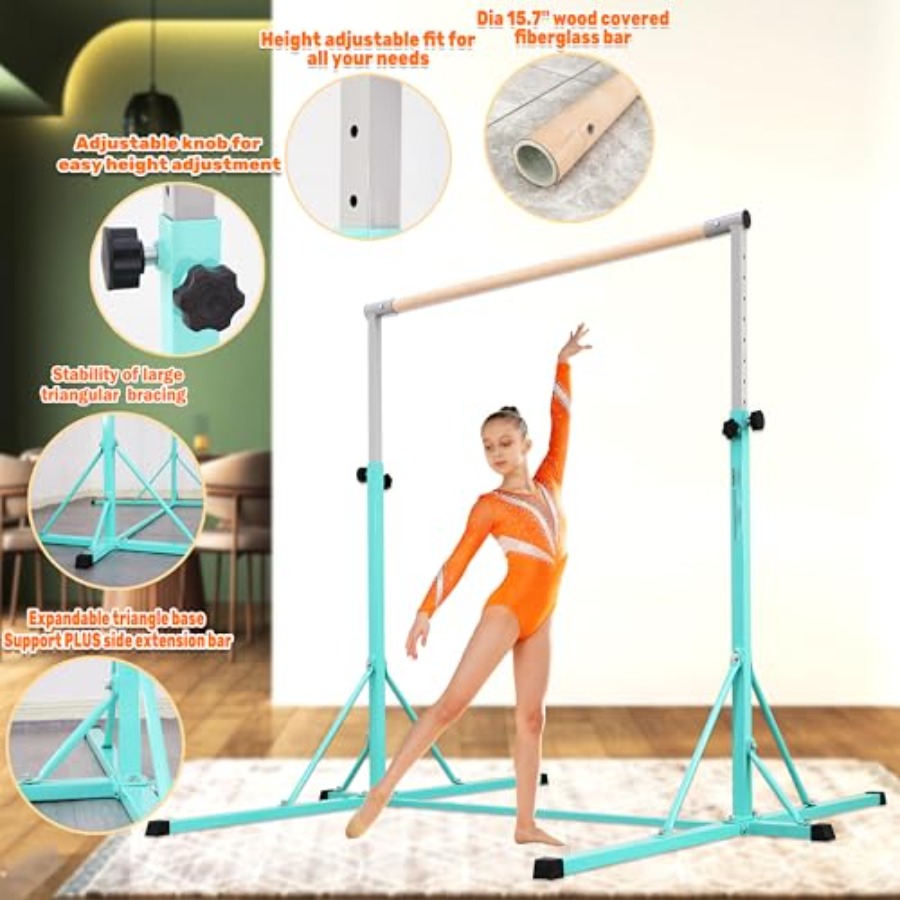 Gymnastics Bar for home gym tr - огляд і ціна Gymnastic Ring Wood
