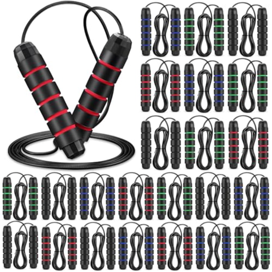 24 Pieces Jump Ropes for Fitne - огляд і ціна Jump Rope Speed Bearing