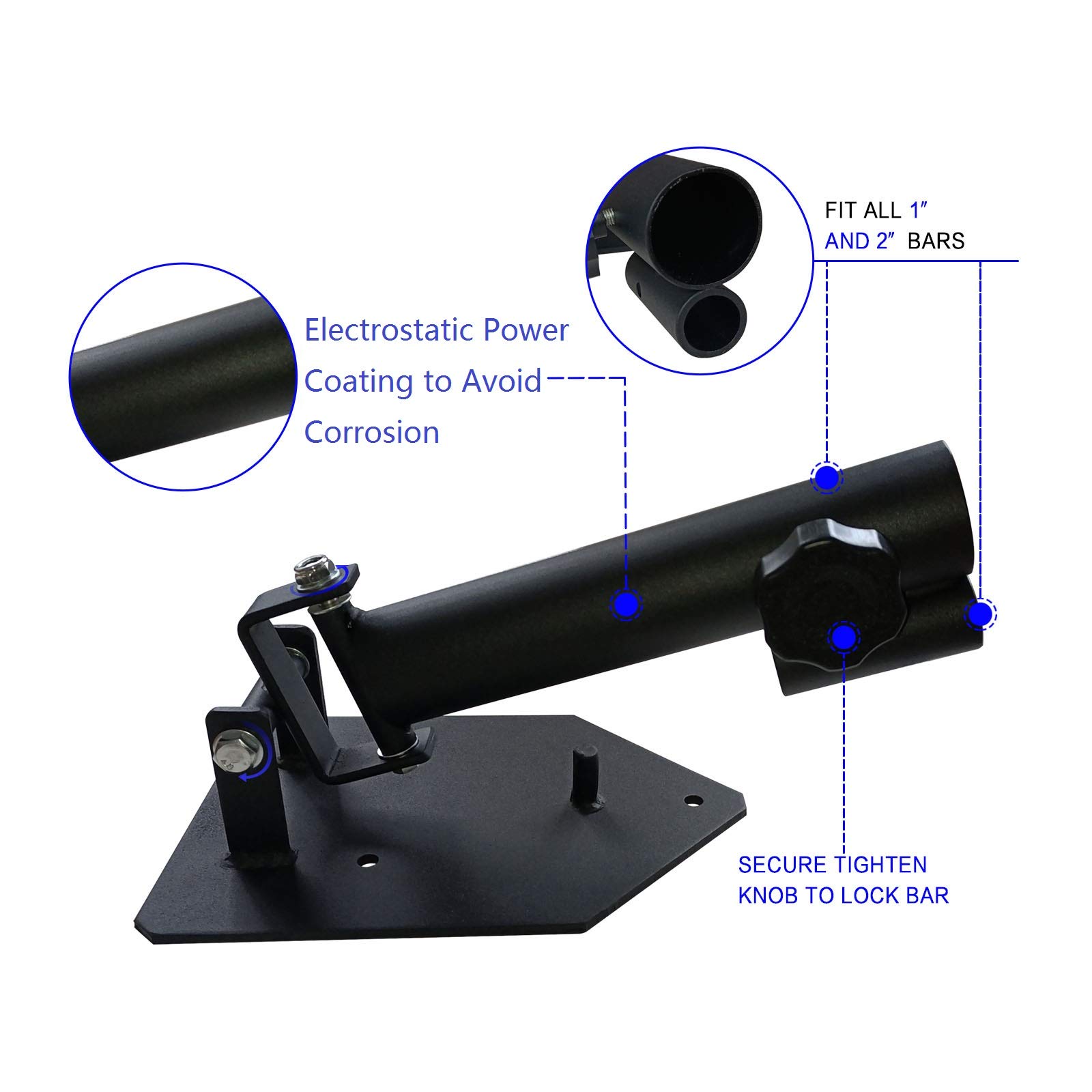 Landmine Base Portable 360 Deg - огляд і ціна Landmine Barbell Attachment