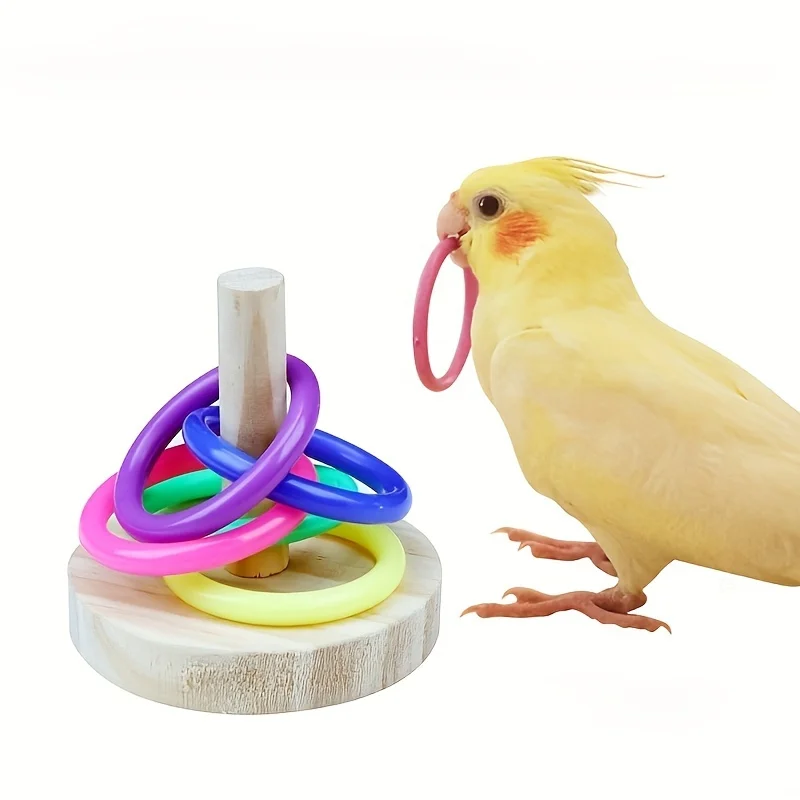 Wooden Interactive Parrot Ring - огляд і ціна Gymnastic Ring Wood