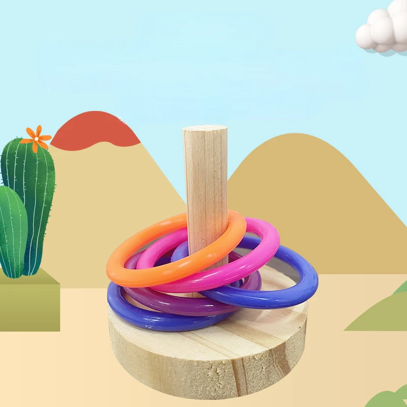Wooden Interactive Parrot Ring - огляд і ціна Gymnastic Ring Wood