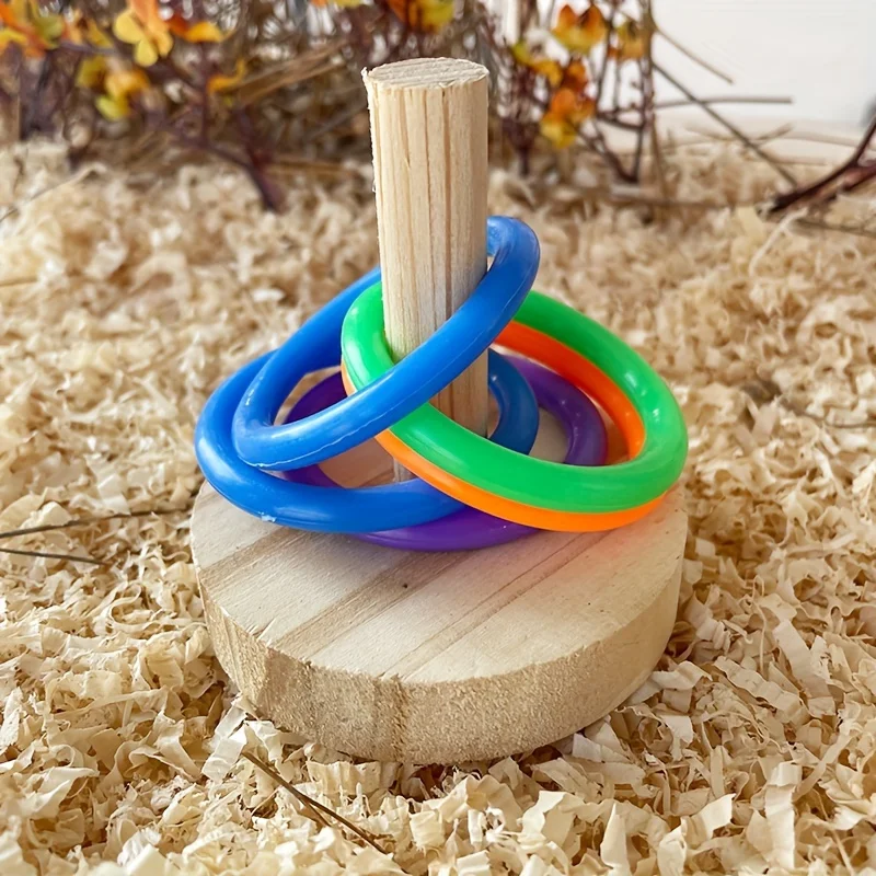 Wooden Interactive Parrot Ring - огляд і ціна Gymnastic Ring Wood