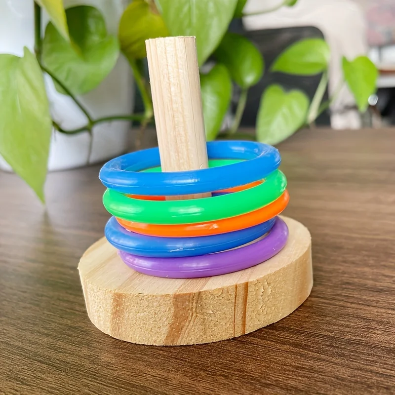 Wooden Interactive Parrot Ring - огляд і ціна Gymnastic Ring Wood