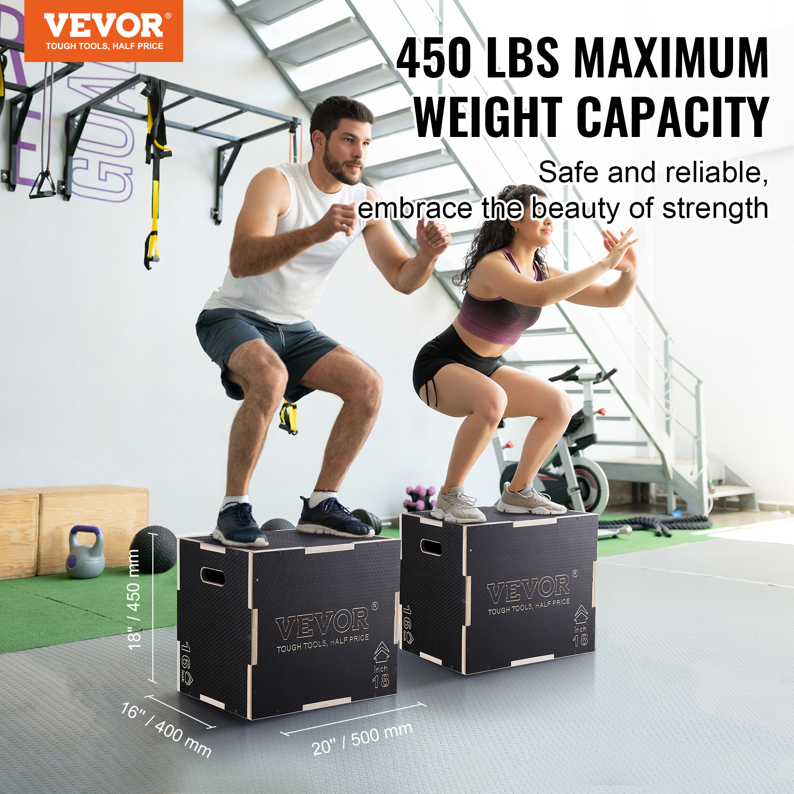 VEVOR 3 In 1 Plyometric Jump B - огляд і ціна Box Jump Plyo